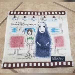 Studio Ghibli Spirited  Away Film Embroidered Mini Towel